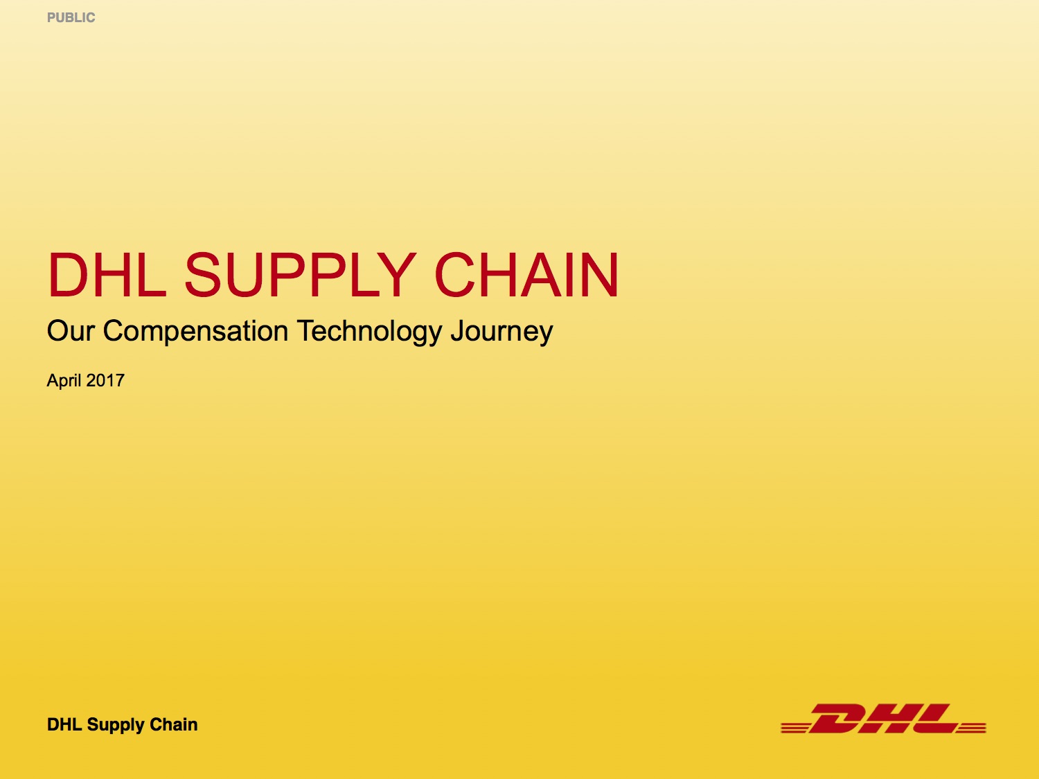 Download DHL Supply Chain PDF
