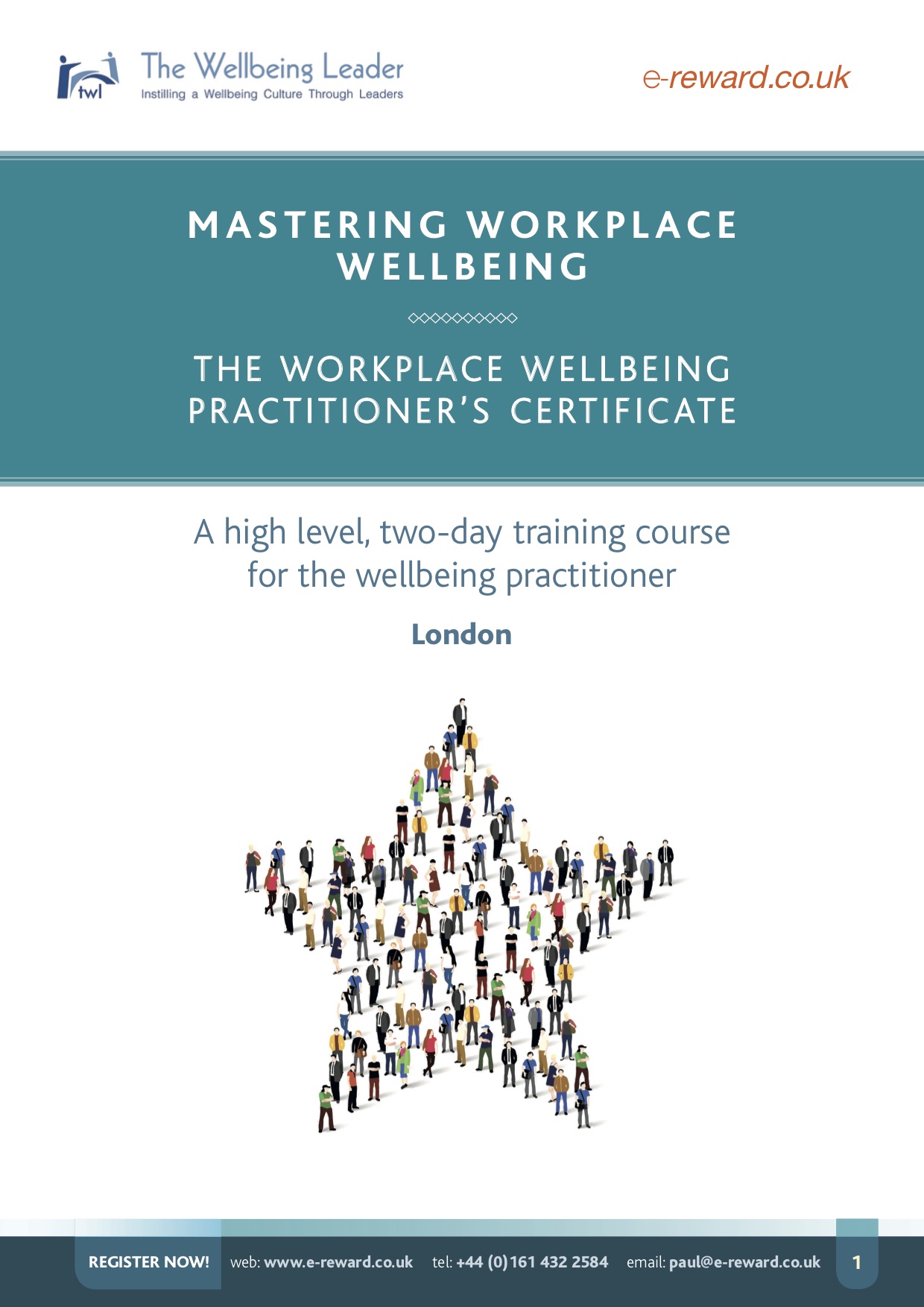 Mastering Wellbeing brochure