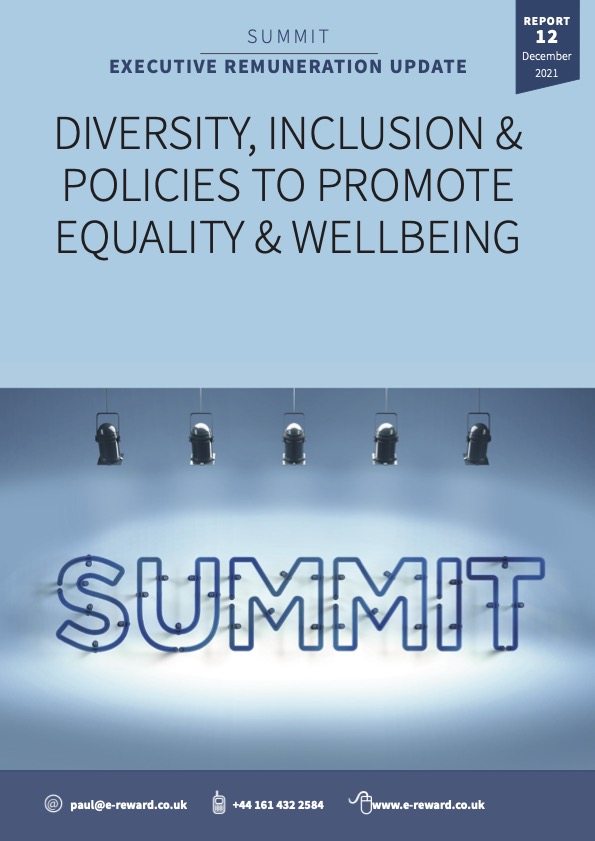 Diversity, inclusion & policies to promote equality & wellbeing - front cover