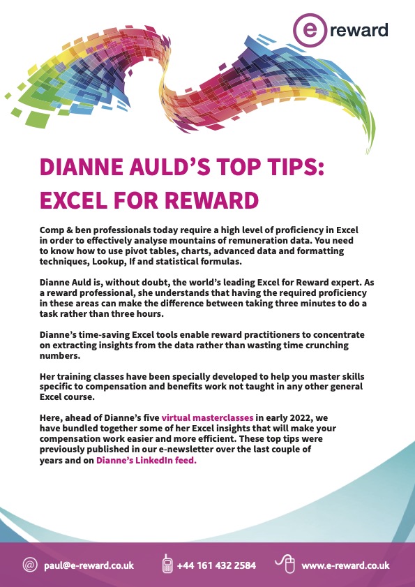 Dianne Auld's Top Tips