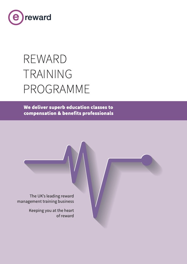 Overview of all E-reward courses