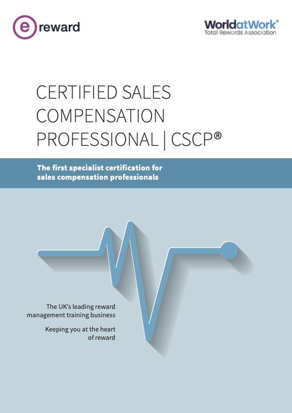 Certified Sales Compensation Professional CSCP brochure